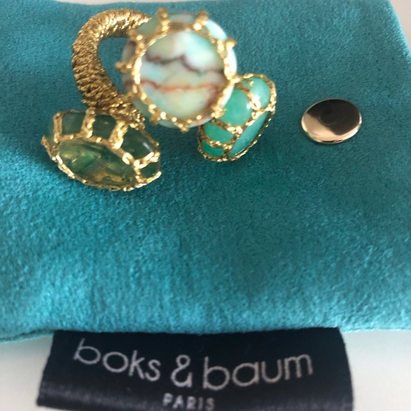 NEW BOKS & BAUM PARIS CUFF & RING - Picture 9 of 16